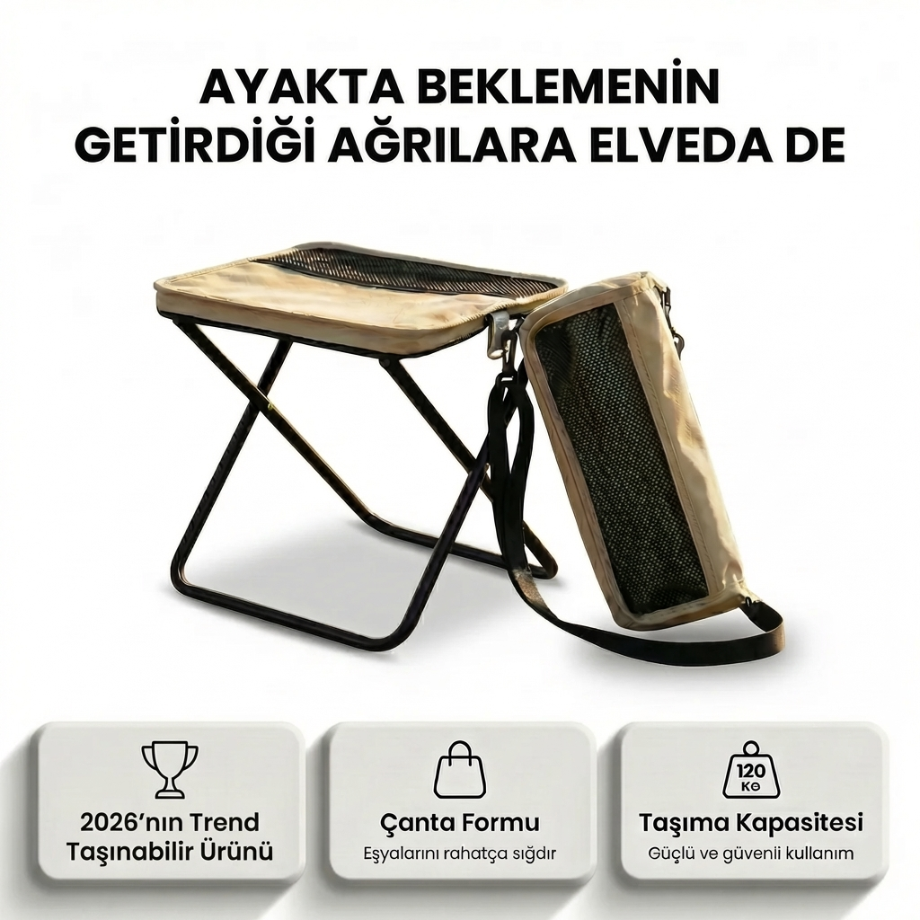 CepKoltuk™ Akıllı Taşınabilir Koltuk